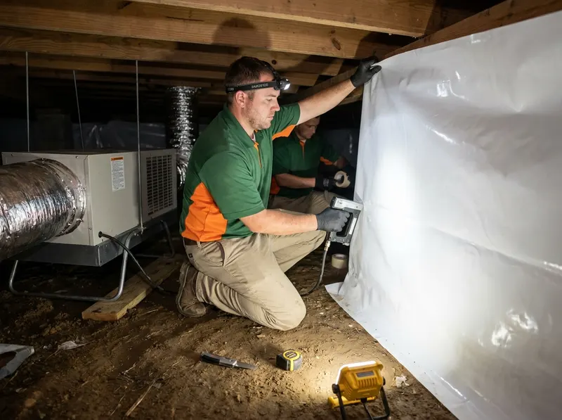 Crawl Space Encapsulation and Dehumidification in Mobile, AL