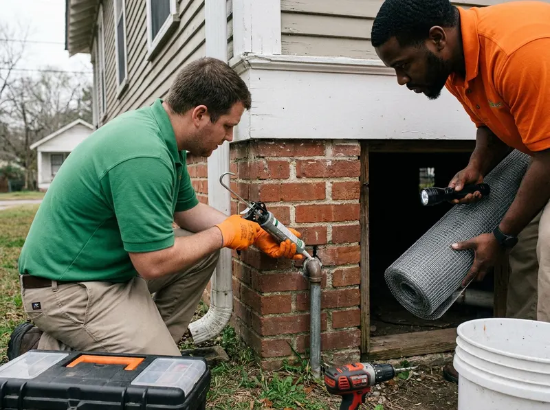 Integrated Rodent Exclusion and Control in Mobile, AL
